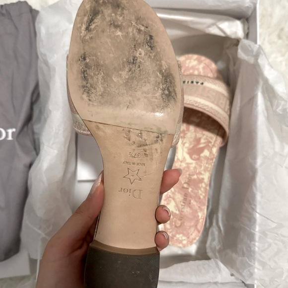 Dior Dway Heeled Slide - Picture 3 of 4